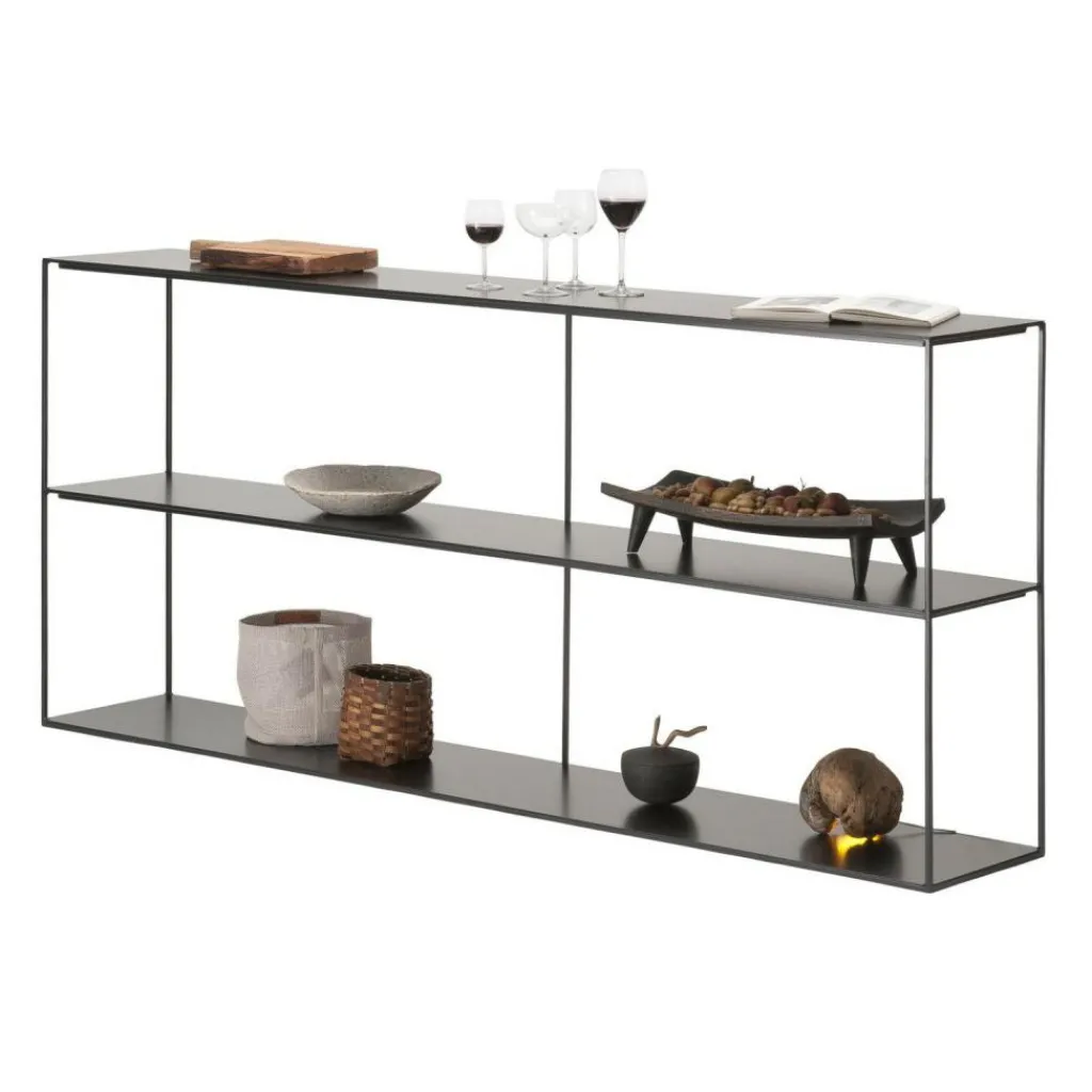 Zeus Slim Irony Regal 180x31x82cm| Regale