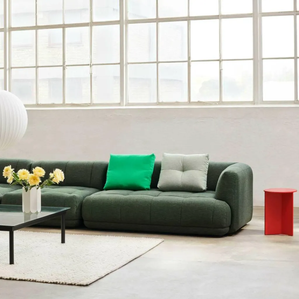 Beistelltische|Tische^HAY Slit Beistelltisch Holz rund H47cm