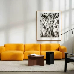 Beistelltische|Tische^HAY Slit Beistelltisch Holz rund H47cm