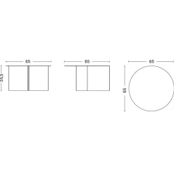 Tische^HAY Slit Beistelltisch XL