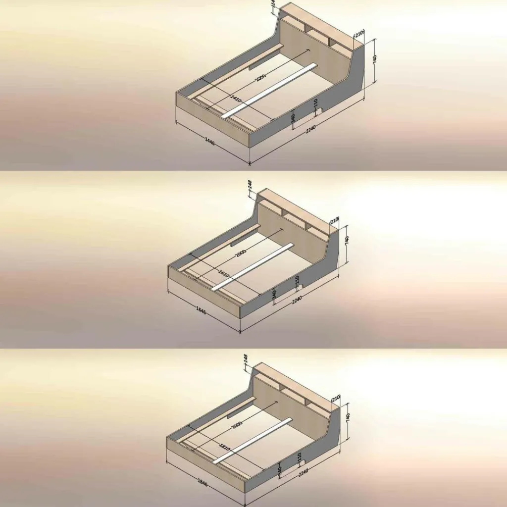 Müller Small Living Slope Doppelbett 180x200cm| Betten