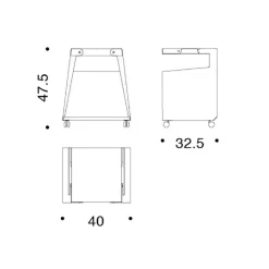 Danese Smith Rollcontainer| Container|Container