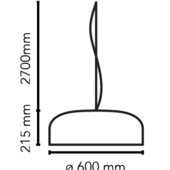 Pendelleuchten^Flos Smithfield S Pendelleuchte