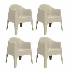 Stühle^Vondom Solid Armlehnstuhl 4er Set