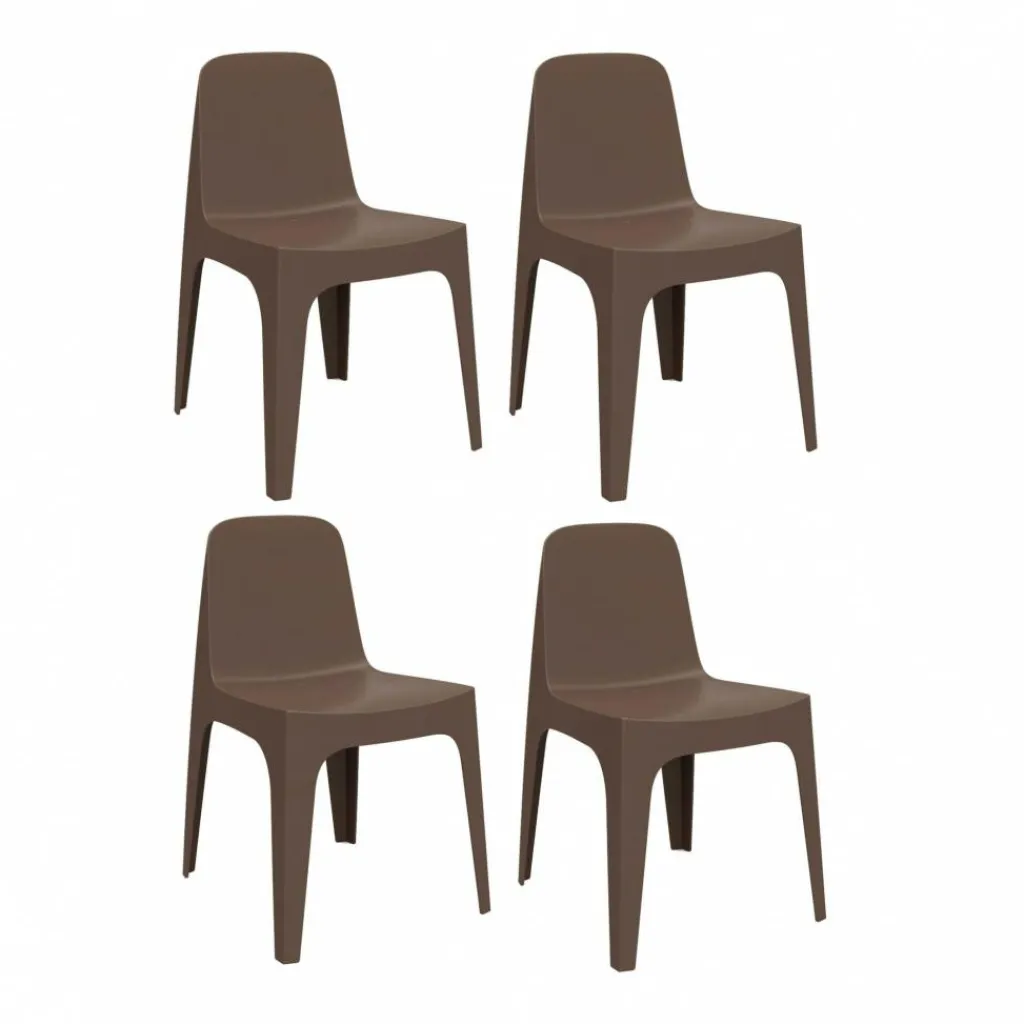 Stühle|Gartenstühle^Vondom Solid Stuhl 4er Set