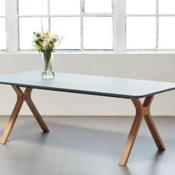 Andersen Furniture Space Esstisch ausziehbar Beine Massivholz 220x95cm| Esstische