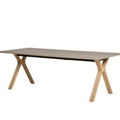 Andersen Furniture Space Esstisch ausziehbar Beine Massivholz 220x95cm| Esstische