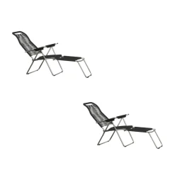 Jan Kurtz Spaghetti Liegestuhl 2er Set| Gartenliegen