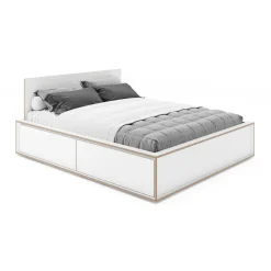 Müller Small Living Spaze Doppelbett mit hohem Kopfteil 160x200cm| Betten