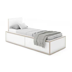Betten^Müller Small Living Spaze Einzelbett mit hohem Kopfteil 90x200cm