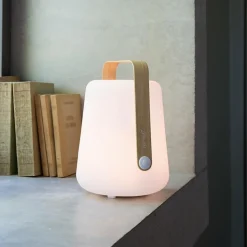 Fermob Special Edition Balad Bamboo LED Leuchte mit Akku H 25cm| Outdoor-Akkuleuchten|Outdoor-Akkuleuchten