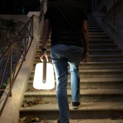 Outdoor-Akkuleuchten|Outdoor-Akkuleuchten^Fermob Special Edition Balad Bamboo LED Leuchte mit Akku H 38cm