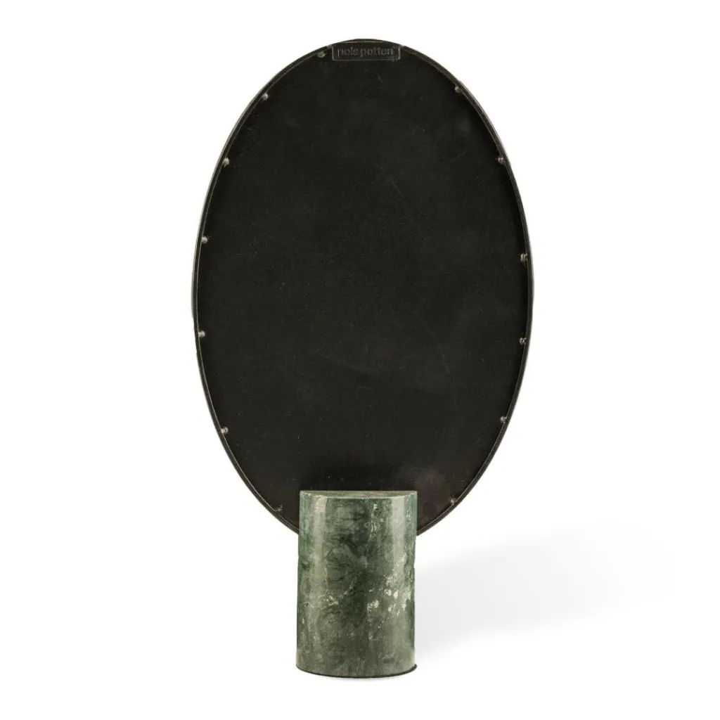 pols potten Spiegel Oval Marmor| Badaccessoires