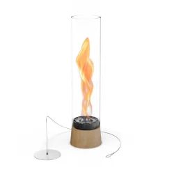 Fackeln & Laternen|Fackeln & Laternen^höfats Spin air 900 Tischfeuer Eiche