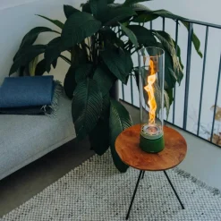 Fackeln & Laternen|Fackeln & Laternen^höfats Spin air 1200 Tischfeuer Emaille