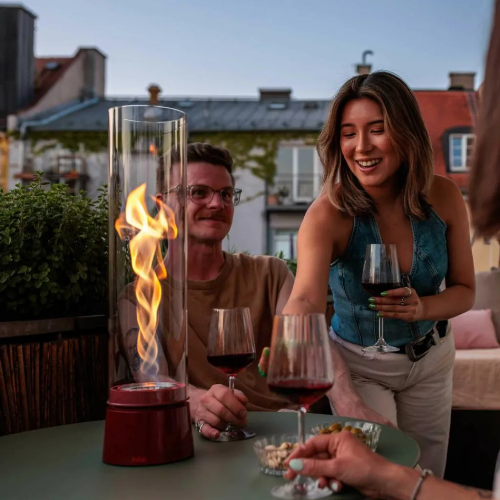 Fackeln & Laternen|Fackeln & Laternen^höfats Spin air 1200 Tischfeuer Emaille