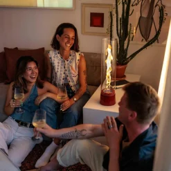 Fackeln & Laternen|Fackeln & Laternen^höfats Spin air 1200 Tischfeuer Emaille