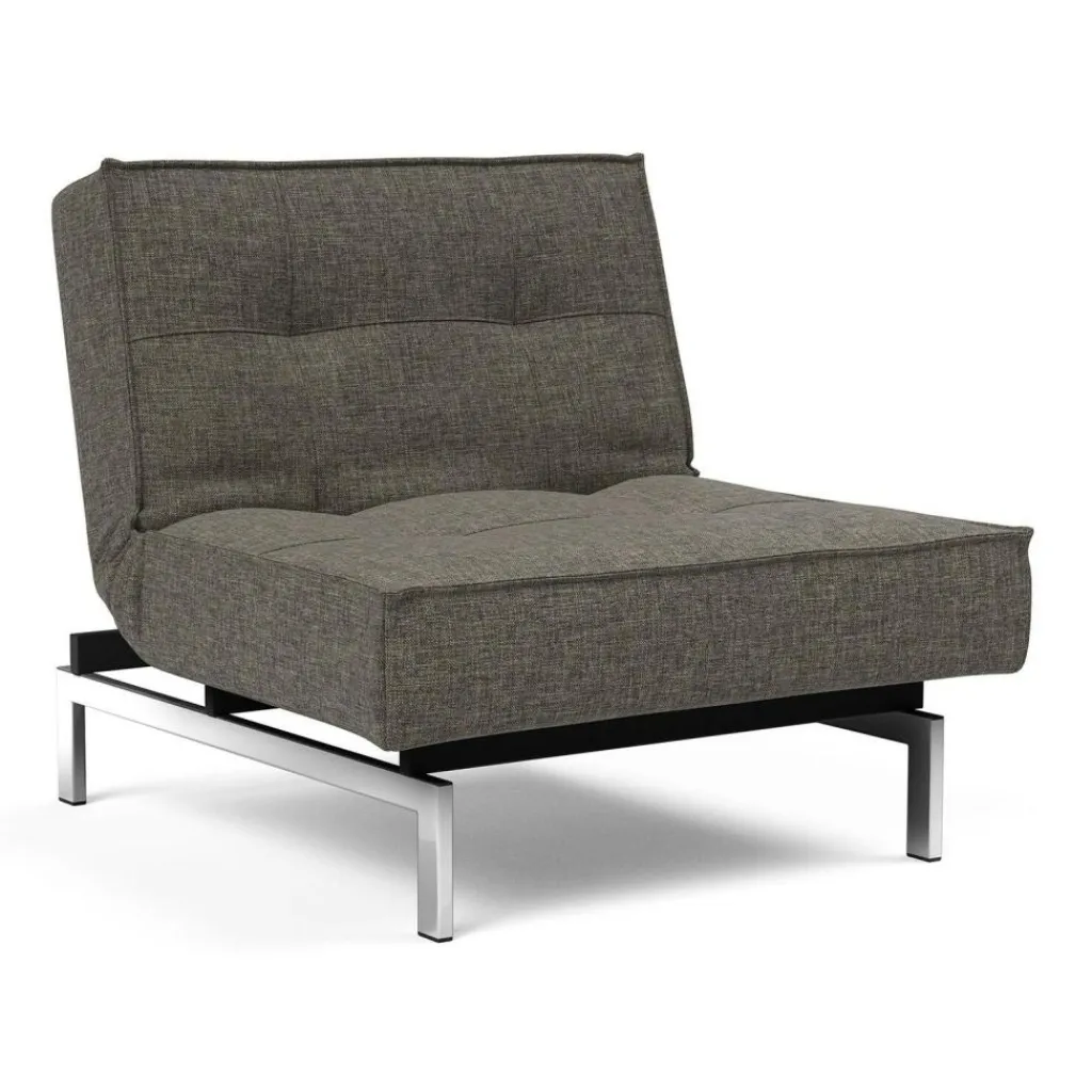 Sessel^Innovation Living Splitback Sessel Beine Chrom