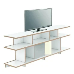 Tojo Stell TV Lowboard mit LED Leuchte 198x37,5x68cm| Sideboards|Sideboards