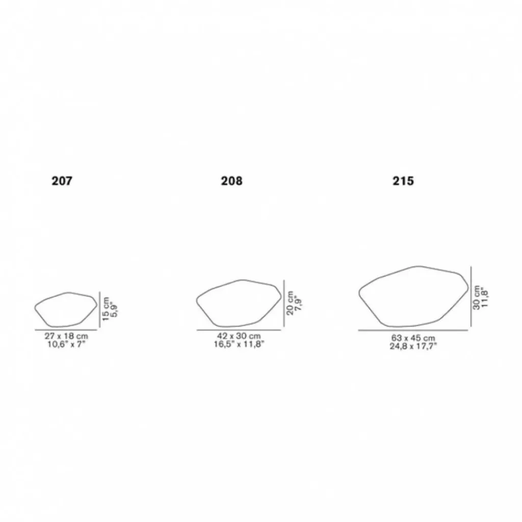 Oluce Stones Außenleuchte| Bodenleuchten Außen|Bodenleuchten Außen