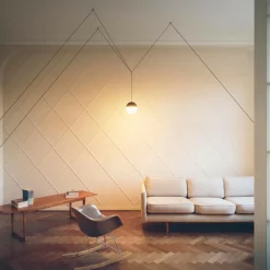 Pendelleuchten^Flos String Lights LED Pendelleuchte kugelförmig