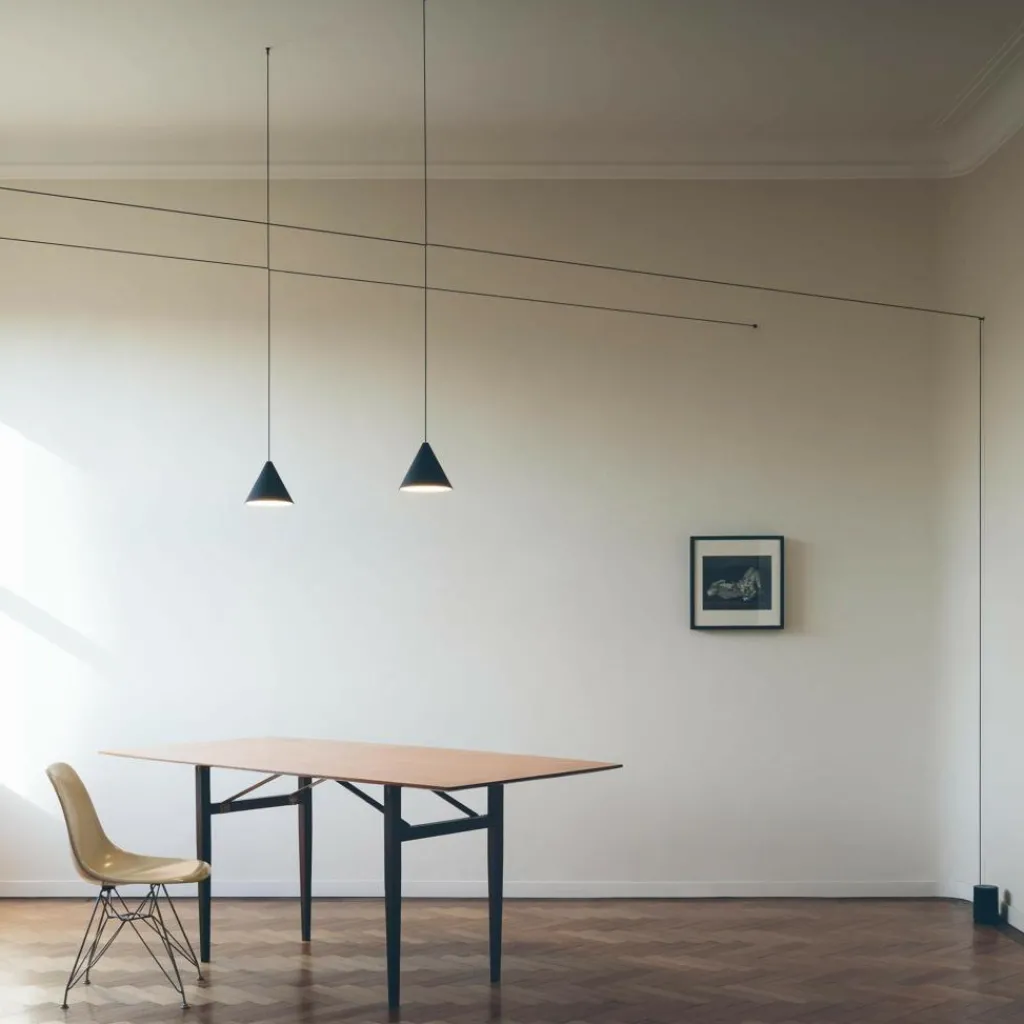 Flos String Lights LED Pendelleuchte konisch| Pendelleuchten