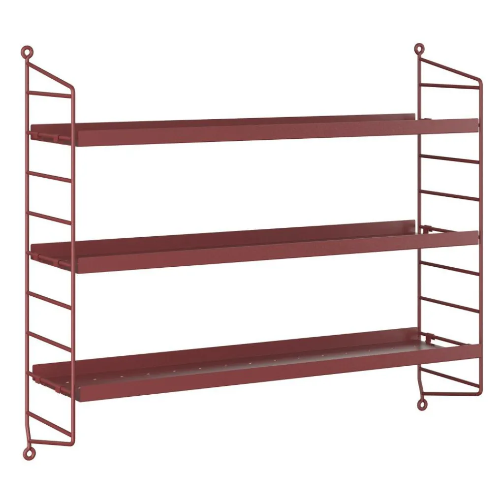 Regale^String Pocket Metall Regal 60x50x15cm