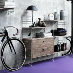 String System Bodenleiter 115x30cm| Regale