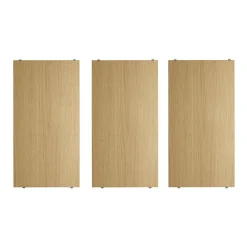 Regale|Regalsysteme^String System Regalböden 3er Set 58x30cm