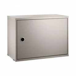 String System Schrankelement mit Schwenktür 58x42x30cm| Regale