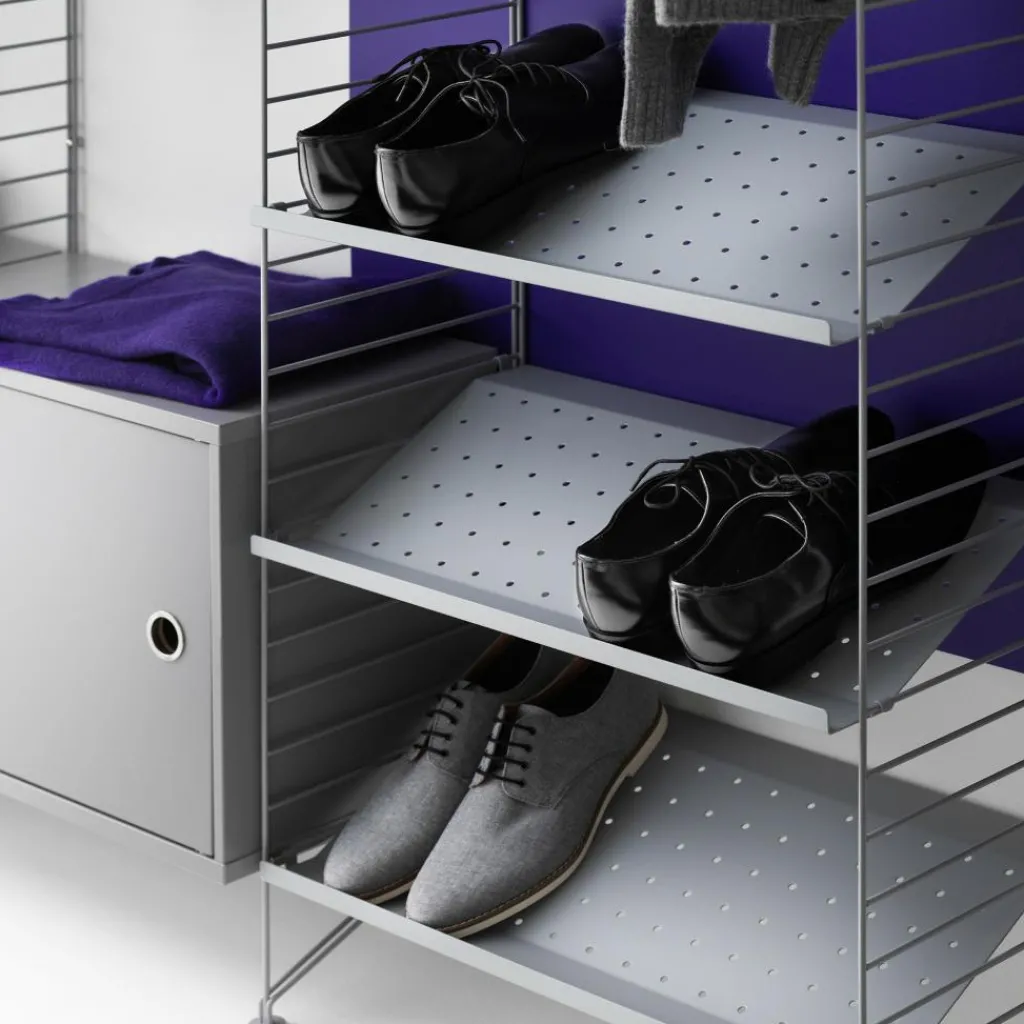 String System Schrankelement mit Schwenktür 58x42x30cm| Regale