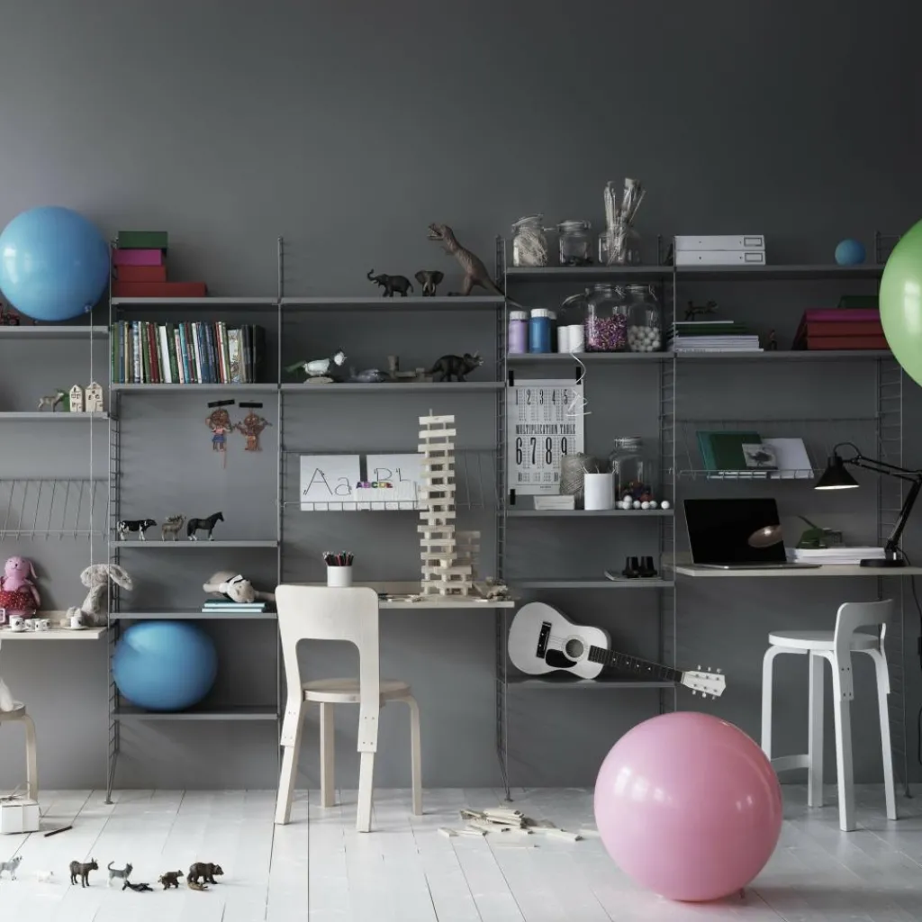 Regale|Regalsysteme^String System Schreibtischplatte