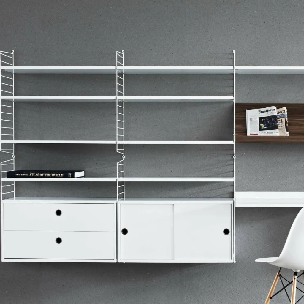 String System Wandleiter 50x30cm| Regale|Regalsysteme