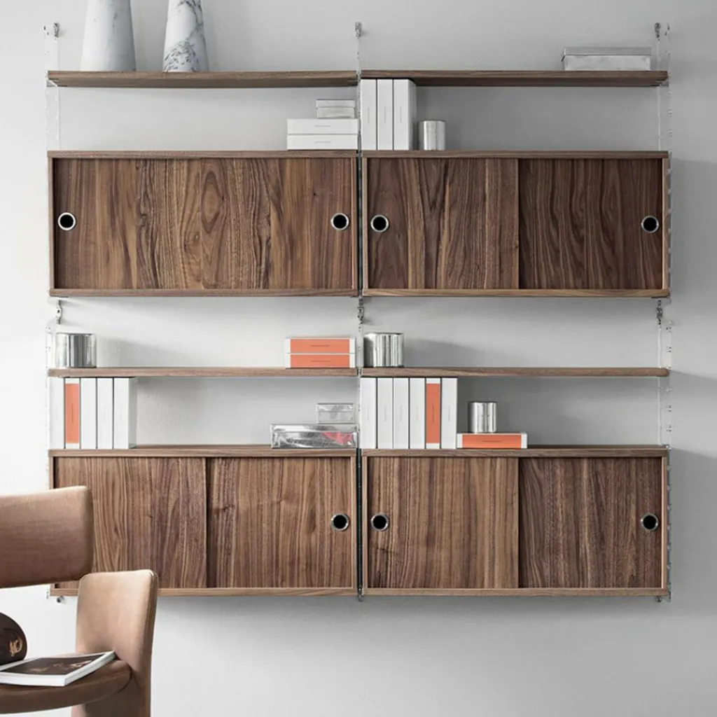 String System Wandleiter Plexiglas 50x30cm| Regale