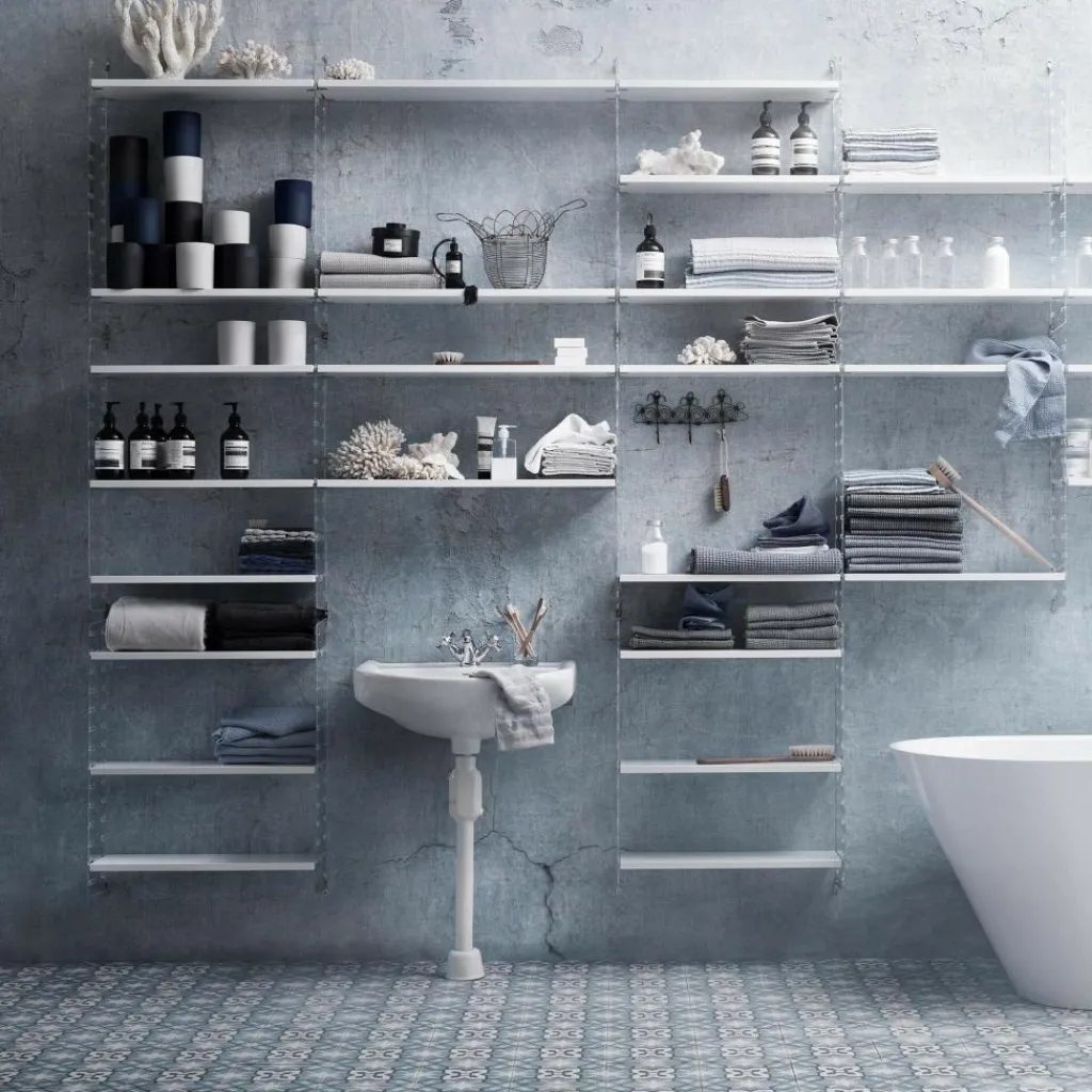 String System Wandleiter Plexiglas 50x30cm| Regale