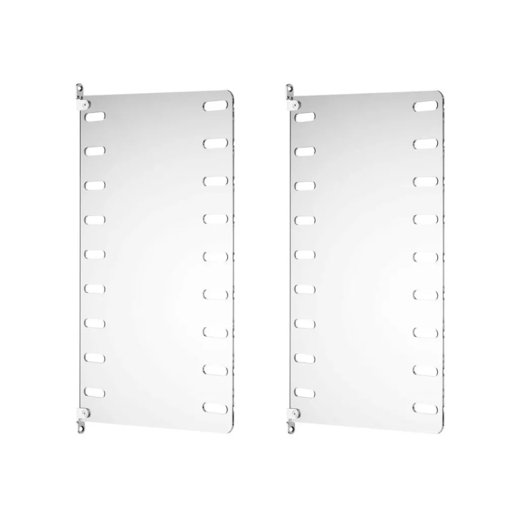 Regalsysteme^String System Wandleiter Plexiglas 50x30cm