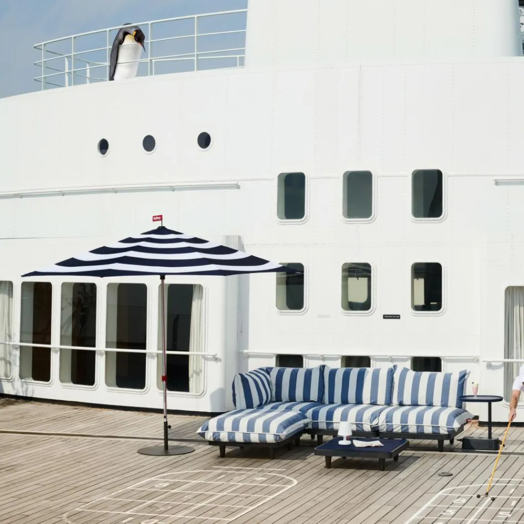 Sonnenschirme^Fatboy Stripesol Set Sonnenschirm + Ständer