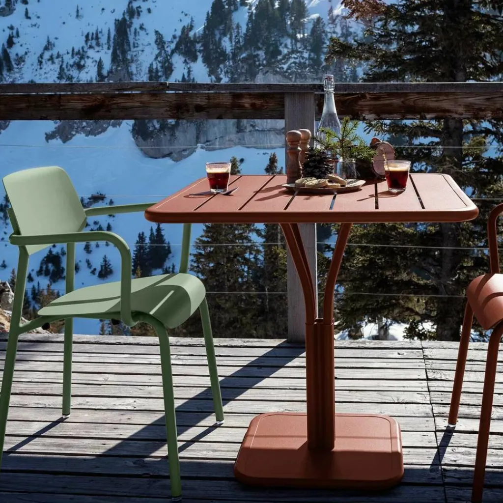 Stühle|Gartenstühle^Fermob Studie Gartenarmlehnstuhl 4er Set