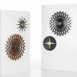 Uhren^Vitra Sunburst Clock Nelson Wanduhr