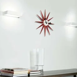 Uhren^Vitra Sunburst Clock Nelson Wanduhr