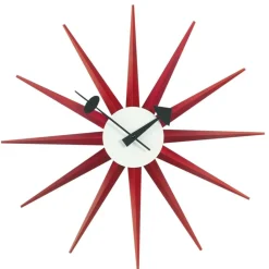Uhren^Vitra Sunburst Clock Nelson Wanduhr