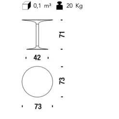 Gartenstühle|Gartentische^Moroso Supernatural Set 2 Stühle + 1 Tisch