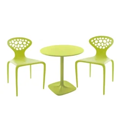 Gartenstühle|Gartentische^Moroso Supernatural Set 2 Stühle + 1 Tisch