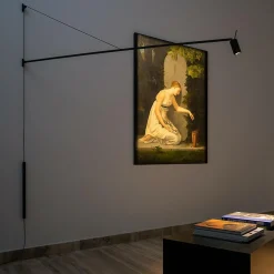 Wandleuchten^Nemo Swan LED Wandleuchte