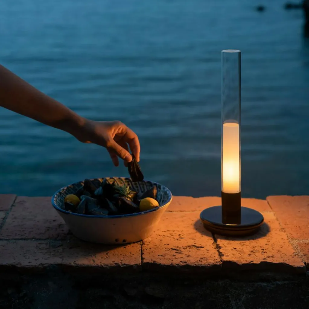 Santa & Cole Sylvestrina LED Akkuleuchte| Outdoor-Akkuleuchten|Outdoor-Akkuleuchten