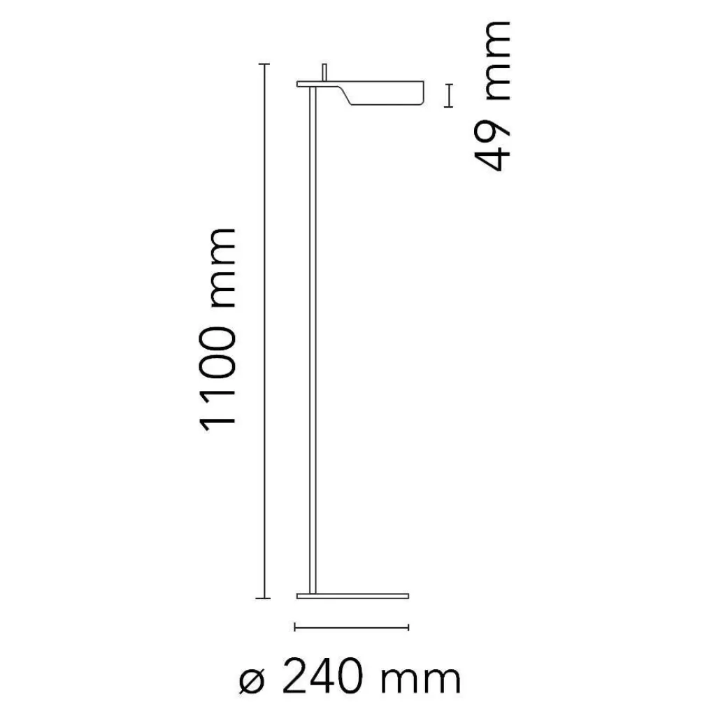 Flos Tab F LED Stehleuchte| Stehleuchten
