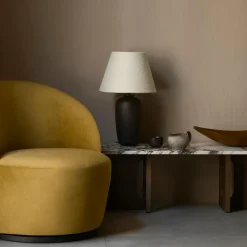 Audo Tearoom Lounge Chair Samt drehbar| Sessel