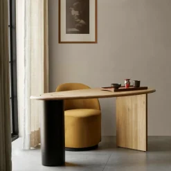 Sessel^Audo Tearoom Side Chair Samt drehbar