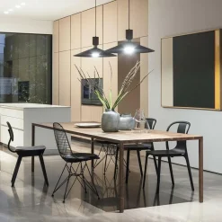 MDF Italia Tense Material Esstisch Holz H 73cm| Tische