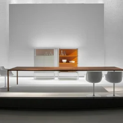 MDF Italia Tense Material Esstisch Holz H 73cm| Tische